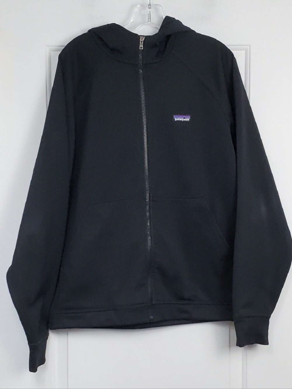 Patagonia Mens Slopestyle Hoodie Full Zip Jacket Thumbholes - Size M - GUC